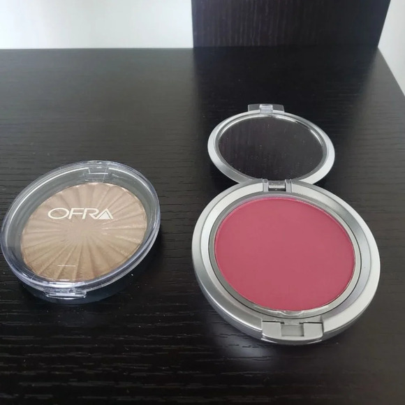 BRAND NEW OFRA Bundle Highlighter in Rodeo drive and  Blush in Paradise Pink - Picture 1 of 7